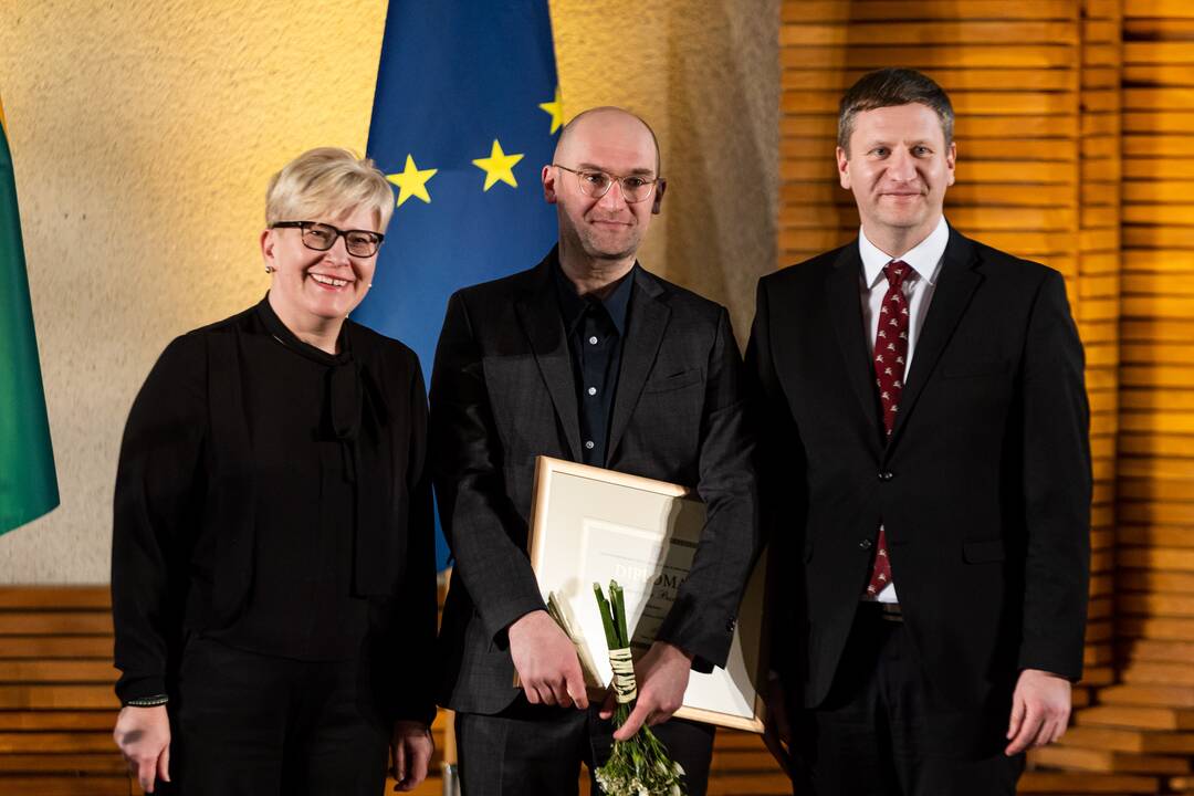 Vyriausybės kultūros ir meno premijų laureatų apdovanojimų ceremonija