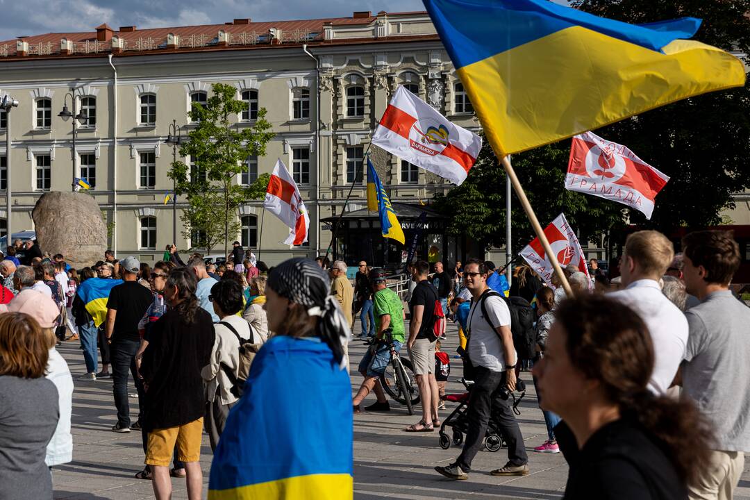 62-asis Ukrainos palaikymo mitingas