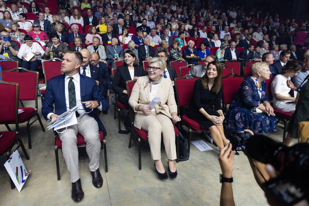 Tėvynės sąjungos - Lietuvos krikščionių demokratų šventinis suvažiavimas.