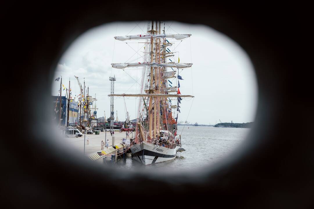 Klaipėdiečius džiugina istoriniai „The Tall Ships Races“ burlaiviai