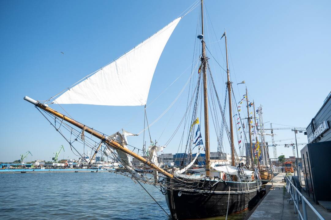 Klaipėdiečius džiugina istoriniai „The Tall Ships Races“ burlaiviai