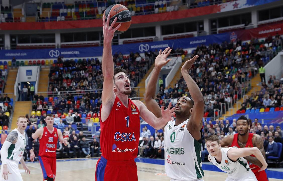 Eurolyga: CSKA - „Žalgiris“ 99:97