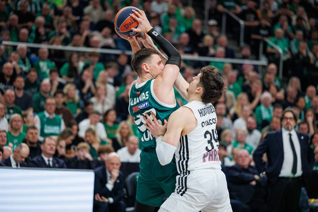 Eurolyga: Kauno „Žalgiris“ – Paryžiaus „Paris Basketball“ 83:81