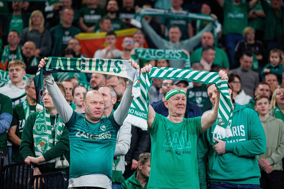 Eurolyga: Kauno „Žalgiris“ – Paryžiaus „Paris Basketball“ 83:81