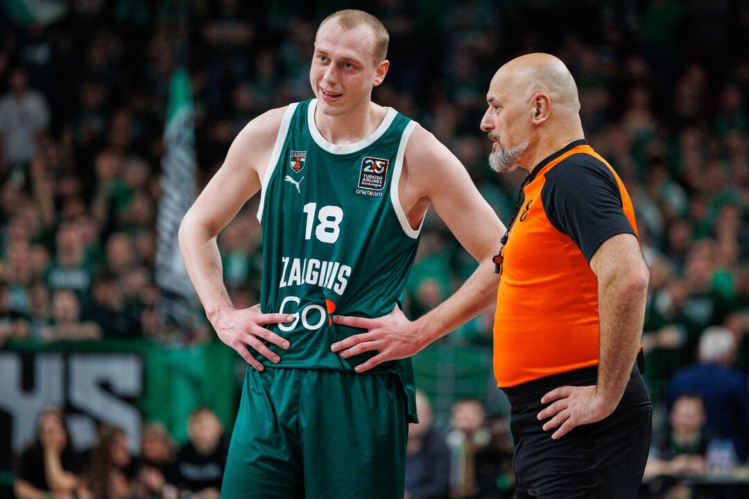 Eurolyga: Kauno „Žalgiris“ – Paryžiaus „Paris Basketball“ 83:81