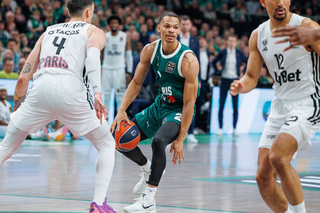 Eurolyga: Kauno „Žalgiris“ – Paryžiaus „Paris Basketball“ 83:81