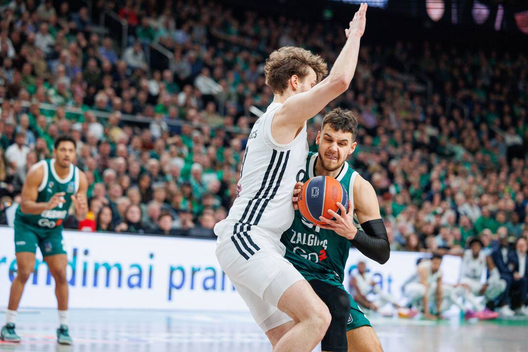 Eurolyga: Kauno „Žalgiris“ – Paryžiaus „Paris Basketball“ 83:81