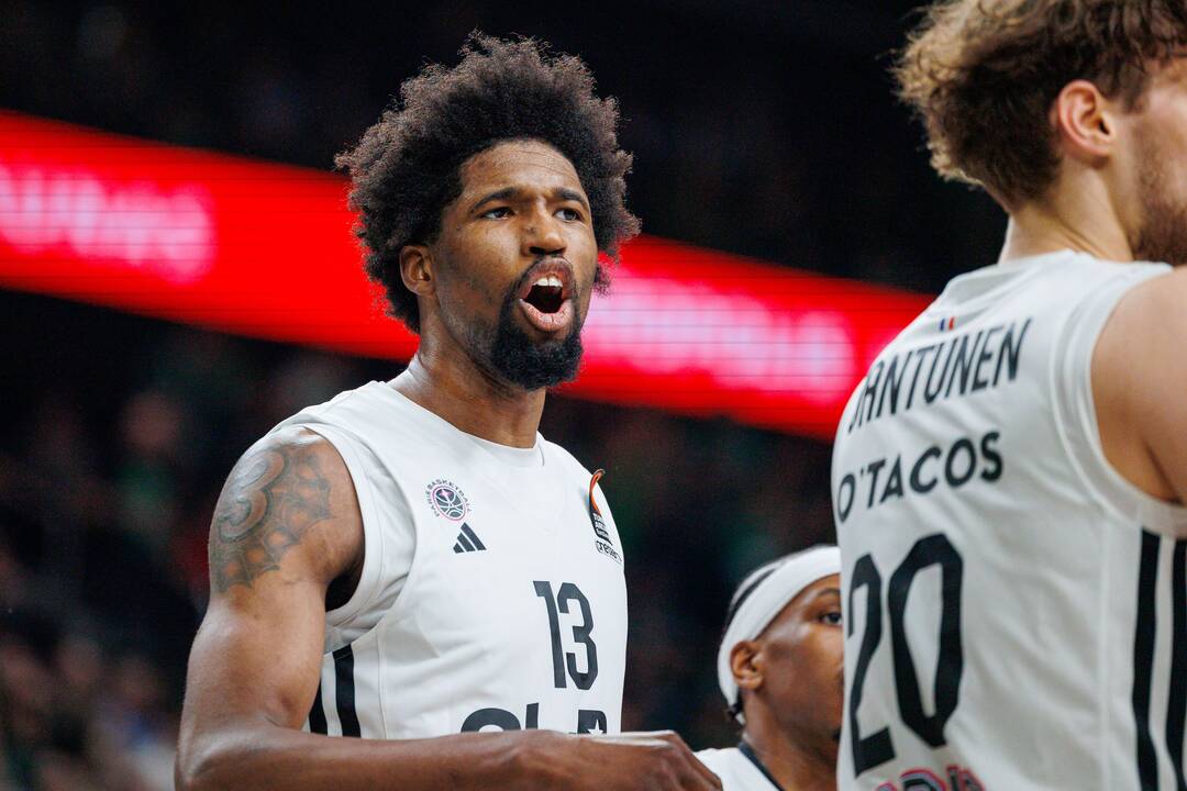 Eurolyga: Kauno „Žalgiris“ – Paryžiaus „Paris Basketball“ 83:81