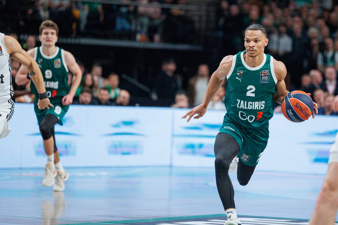 Eurolyga: Kauno „Žalgiris“ – Paryžiaus „Paris Basketball“ 83:81