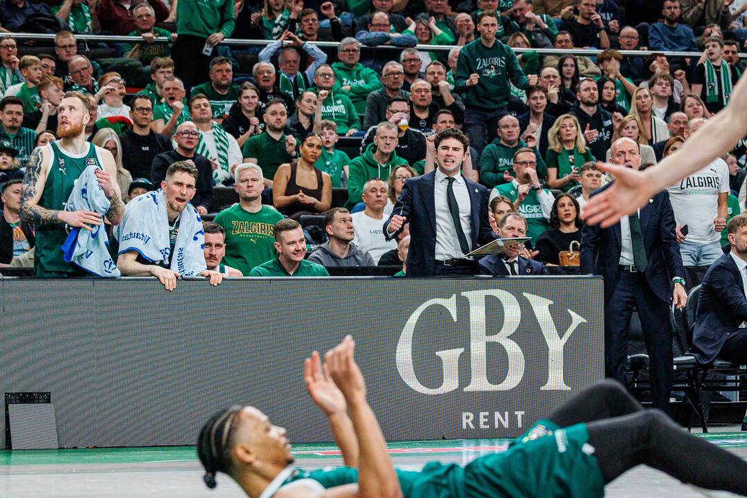 Eurolyga: Kauno „Žalgiris“ – Paryžiaus „Paris Basketball“ 83:81