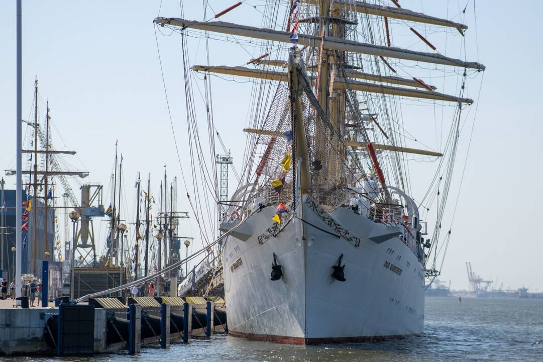 Klaipėdiečius džiugina istoriniai „The Tall Ships Races“ burlaiviai