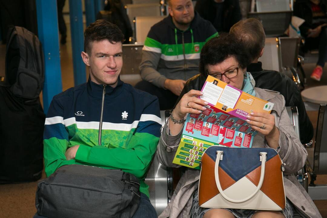 Sportininkai išlydėti į jaunimo olimpines žaidynes