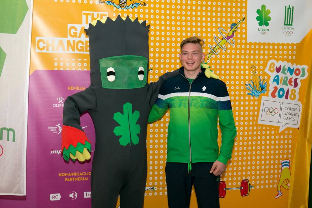 Sportininkai išlydėti į jaunimo olimpines žaidynes