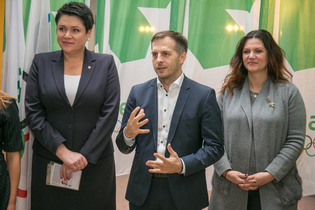 Sportininkai išlydėti į jaunimo olimpines žaidynes