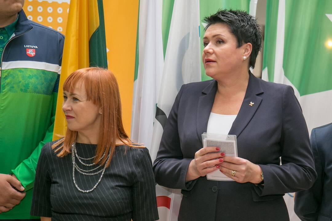 Sportininkai išlydėti į jaunimo olimpines žaidynes