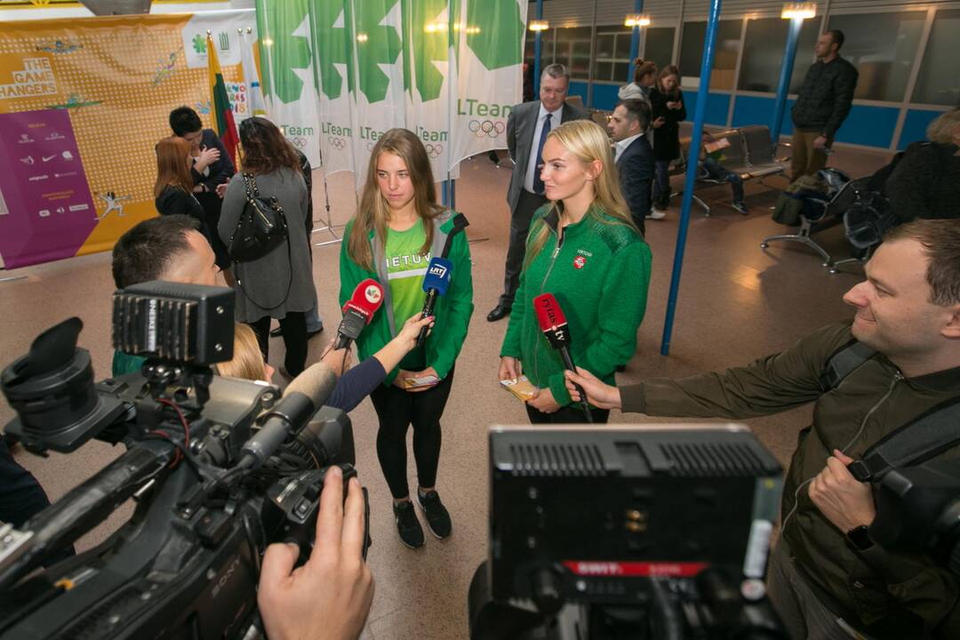 Sportininkai išlydėti į jaunimo olimpines žaidynes