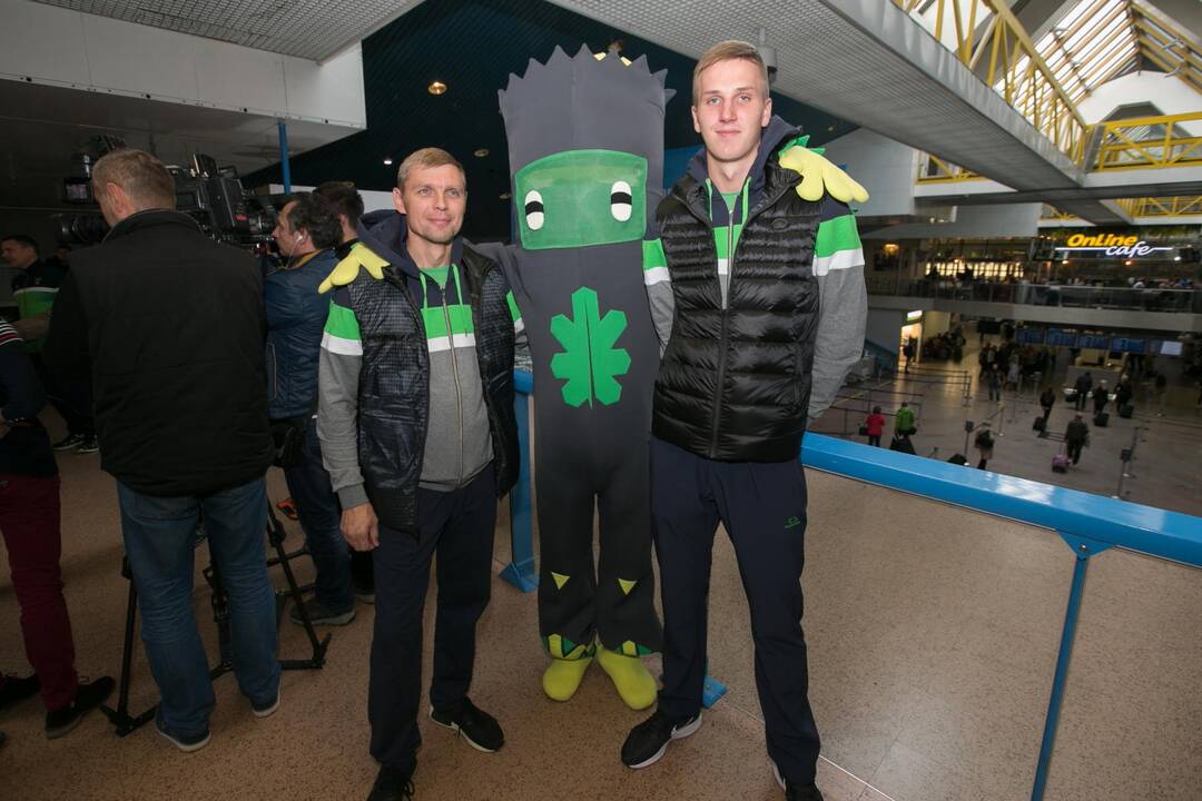 Sportininkai išlydėti į jaunimo olimpines žaidynes