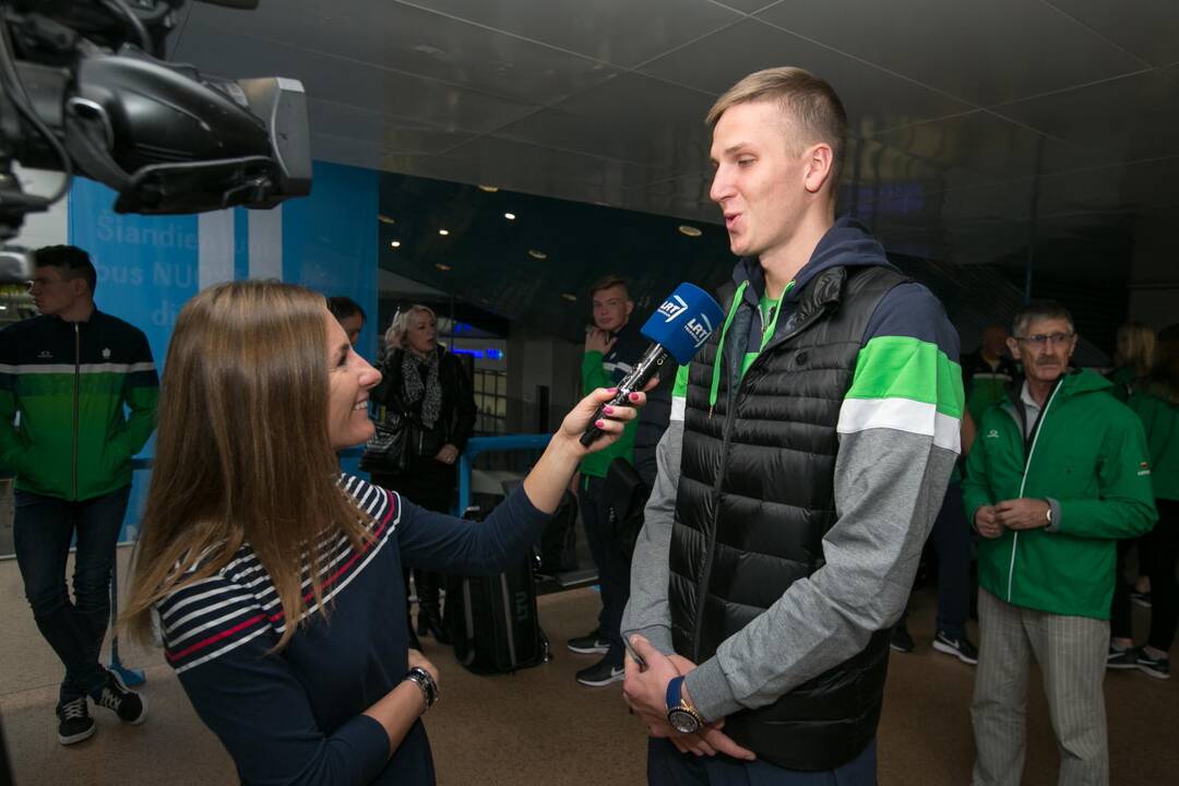 Sportininkai išlydėti į jaunimo olimpines žaidynes
