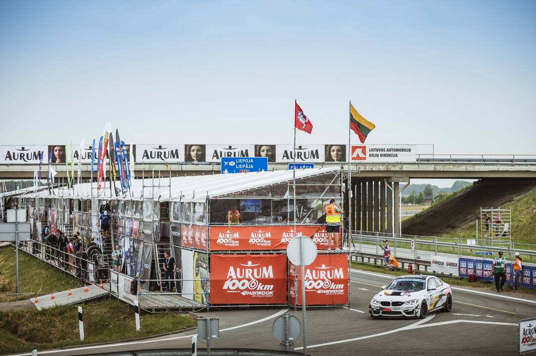 Treniruotės „Aurum 1006 km lenktynių“ trasoje 