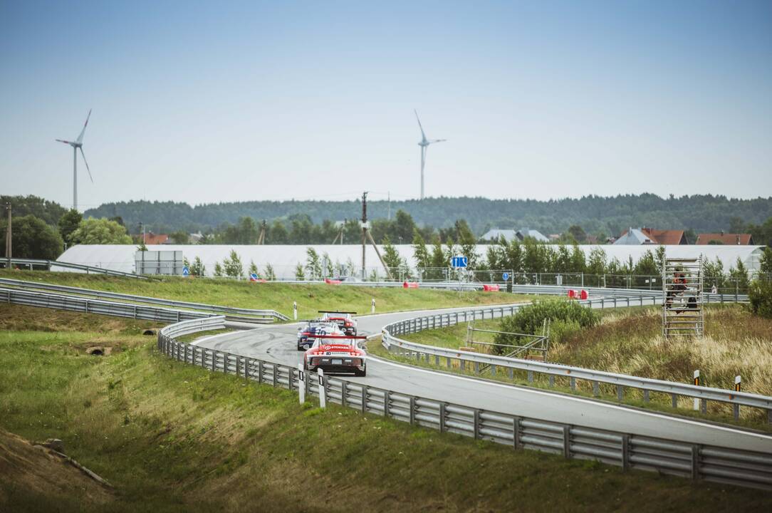 Treniruotės „Aurum 1006 km lenktynių“ trasoje 
