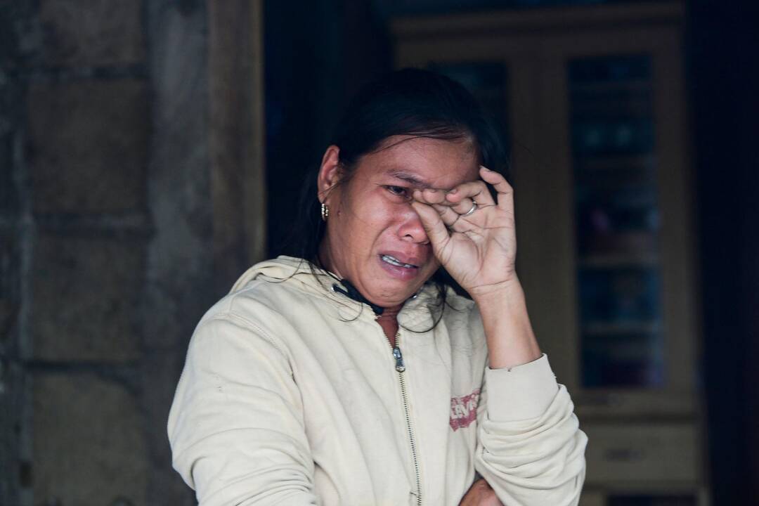 Filipinus nuniokojo galingas taifūnas „Mangkhut“