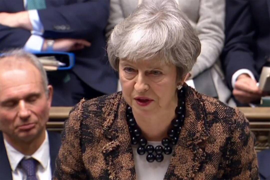 Th. May sako norinti, kad JK „kuo greičiau“ išstotų iš ES