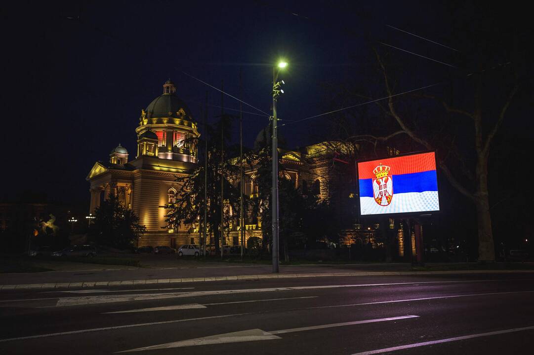 Serbijoje griežtinamas komendanto valandos režimas