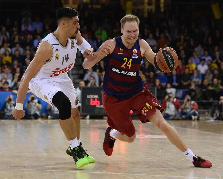 Eurolygos čempionas „Real“ su J. Mačiuliu patyrė pralaimėjimą Barselonoje