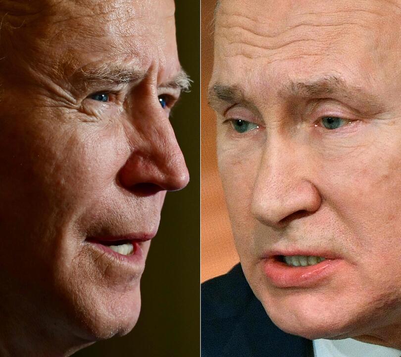 Joe Bidenas ir Vladimiras Putinas