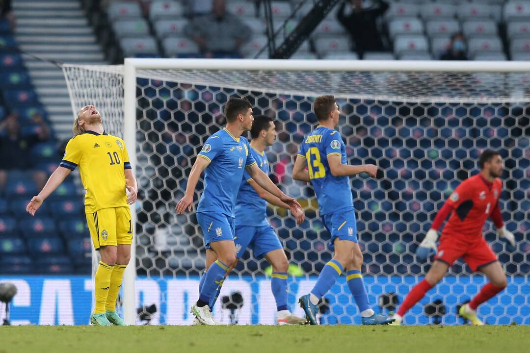 Euro 2020 aštuntfinalis: Švedija – Ukraina