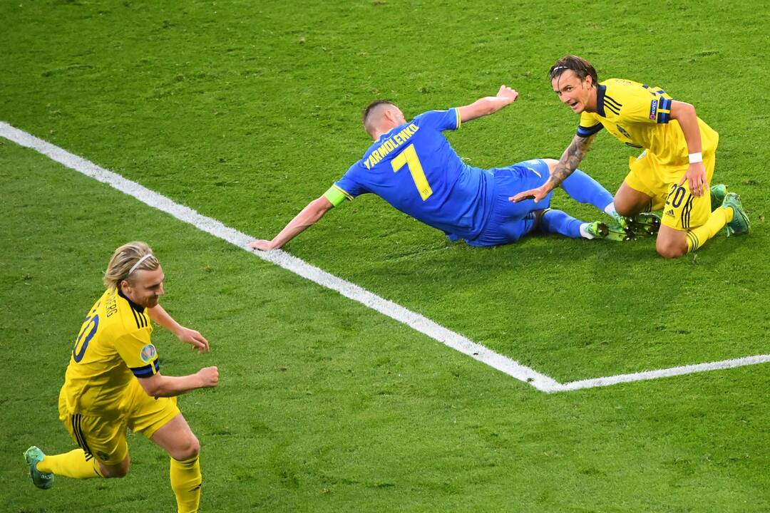 Euro 2020 aštuntfinalis: Švedija – Ukraina