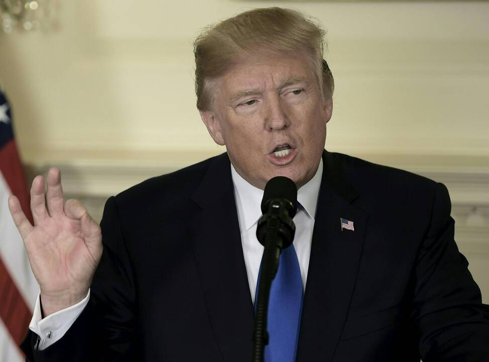 Londonas: D. Trumpas Britanijoje apsilankys šiemet