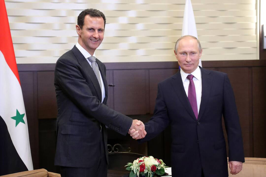 Basharas al Assadas ir Vladimiras Putinas