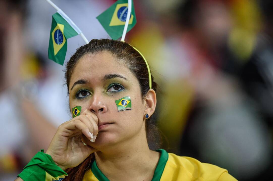 Pasaulio futbolo čempionato pusfinalis: Vokietija - Brazilija