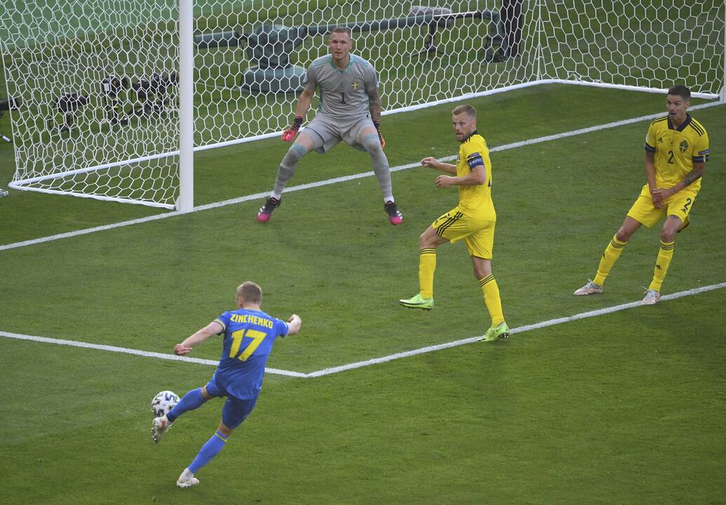 Euro 2020 aštuntfinalis: Švedija – Ukraina