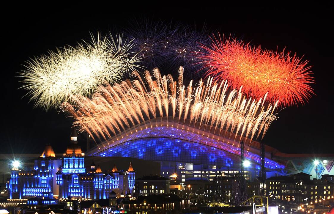 Sočio olimpinių žaidynių atidarymo ceremonija