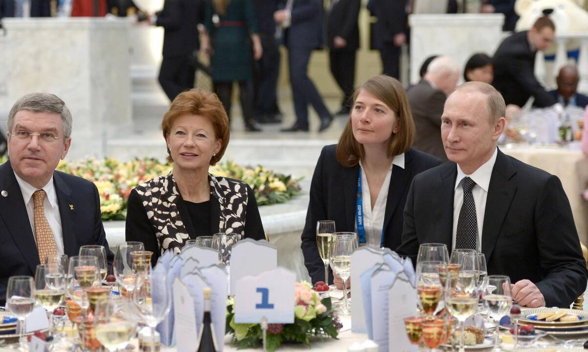 Sočio olimpinių žaidynių atidarymo ceremonija