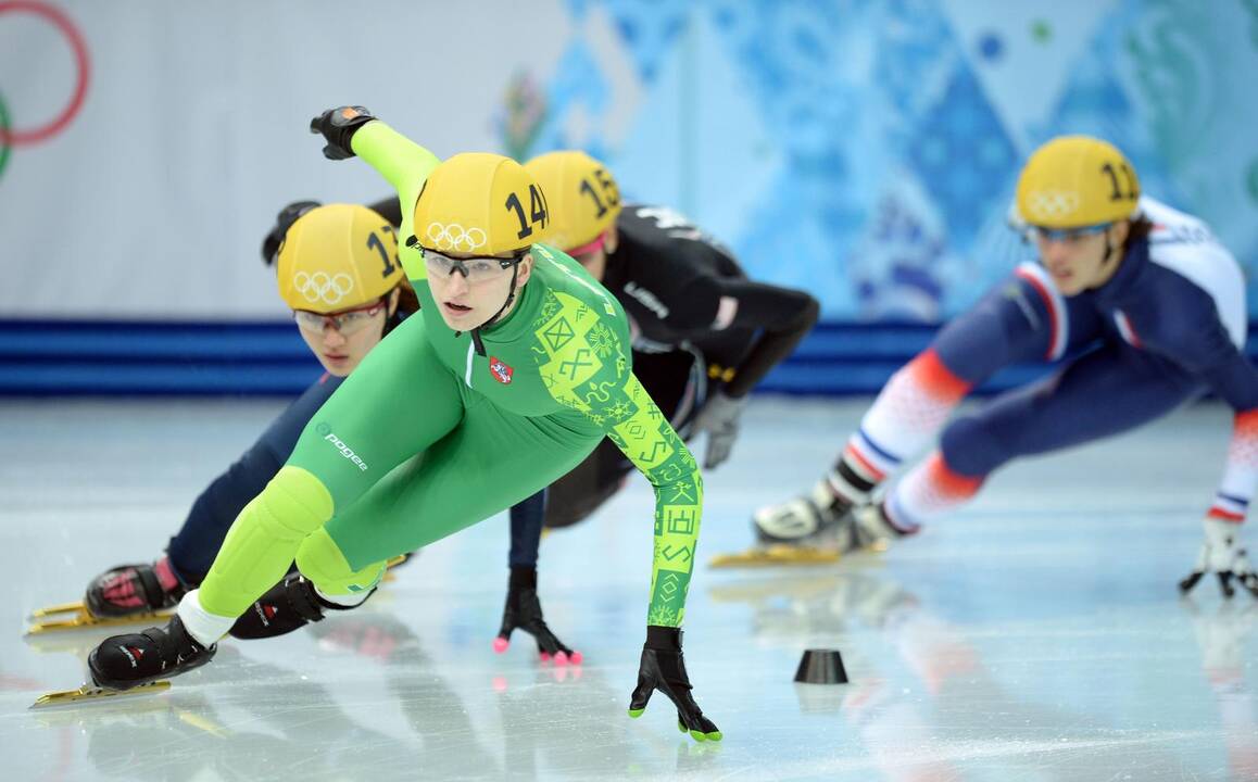 Olimpiados uždarymo iškilmėse sekmadienį Lietuvos vėliavą neš čiuožėja A. Sereikaitė 