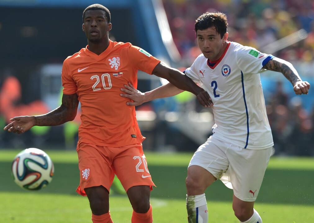 Pasaulio futbolo čempionatas: Olandija - Čilė