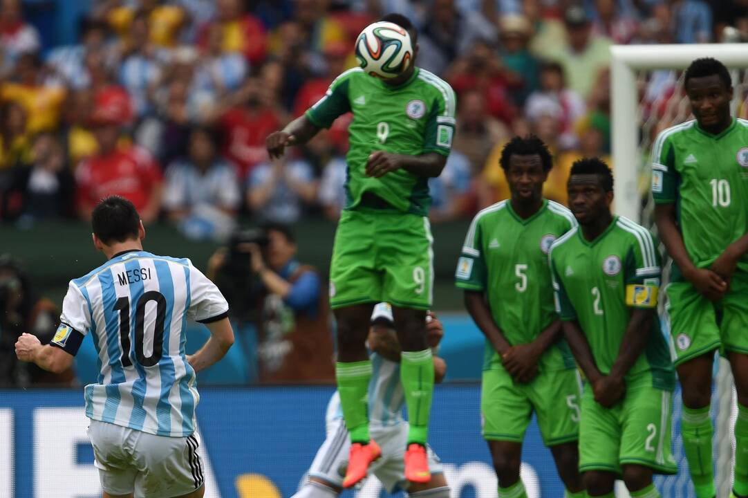 Pasaulio futbolo čempionatas: Argentina - Nigerija