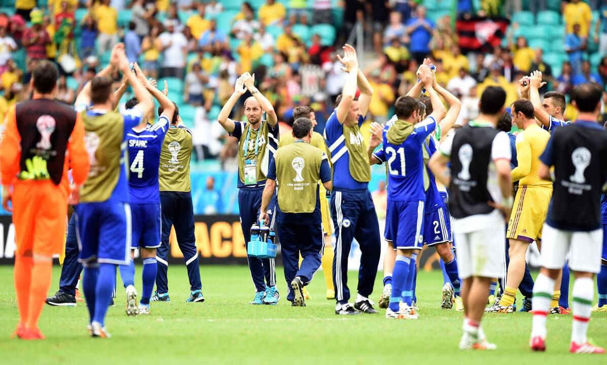 Pasaulio futbolo čempionatas: Bosnija ir Hercegovina - Iranas