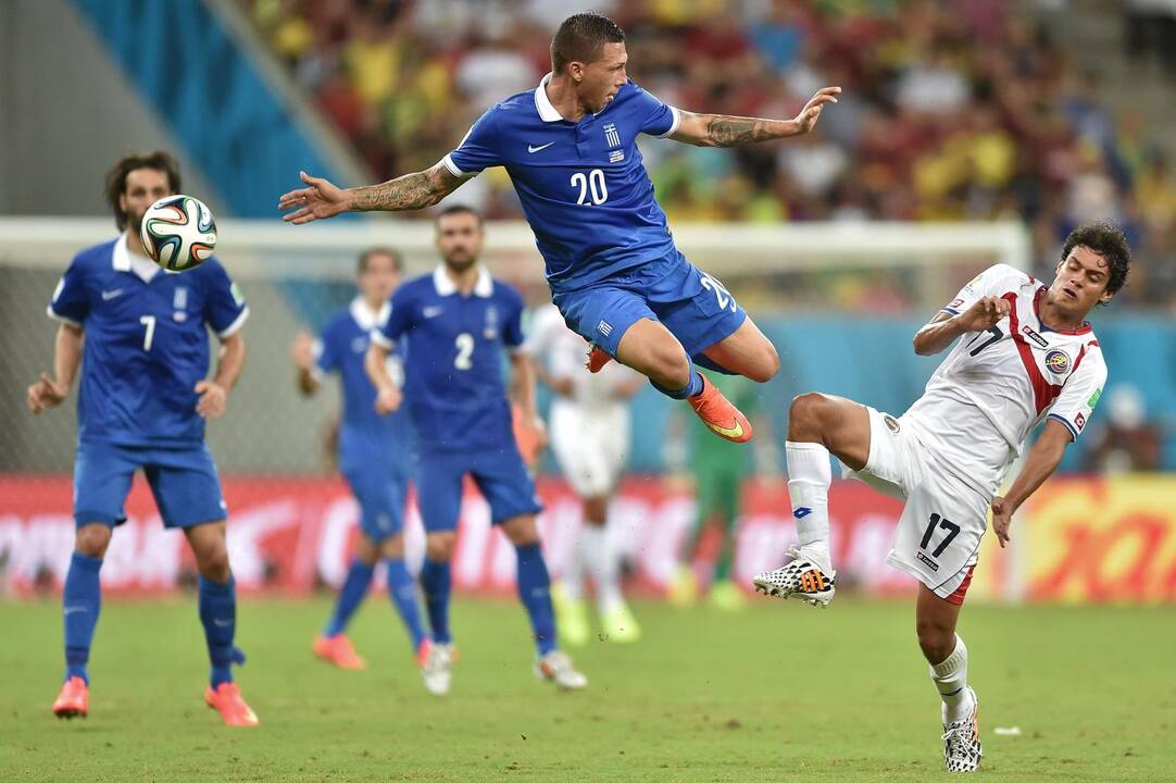 Pasaulio futbolo čempionatas: Kosta Rika - Graikija