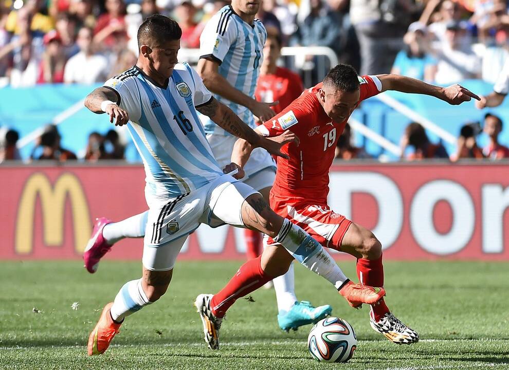 Pasaulio futbolo čempionatas: Argentina - Šveicarija