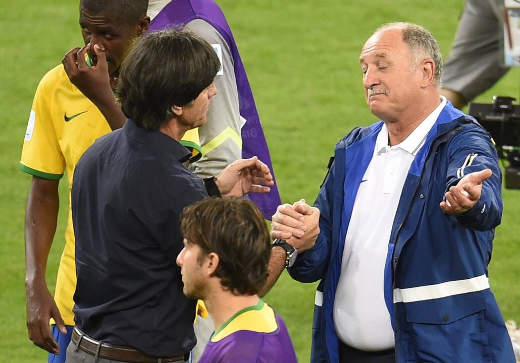 Pasaulio futbolo čempionato pusfinalis: Vokietija - Brazilija