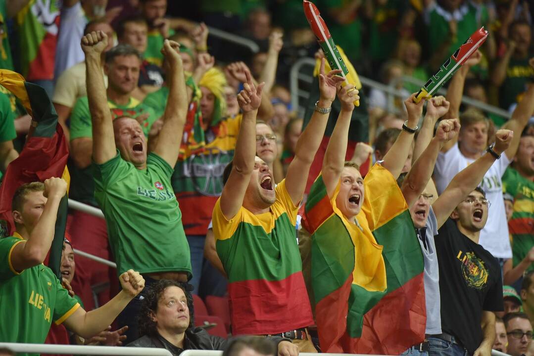 Europos krepšinio čempionatas: Lietuva-Čekija 85:81