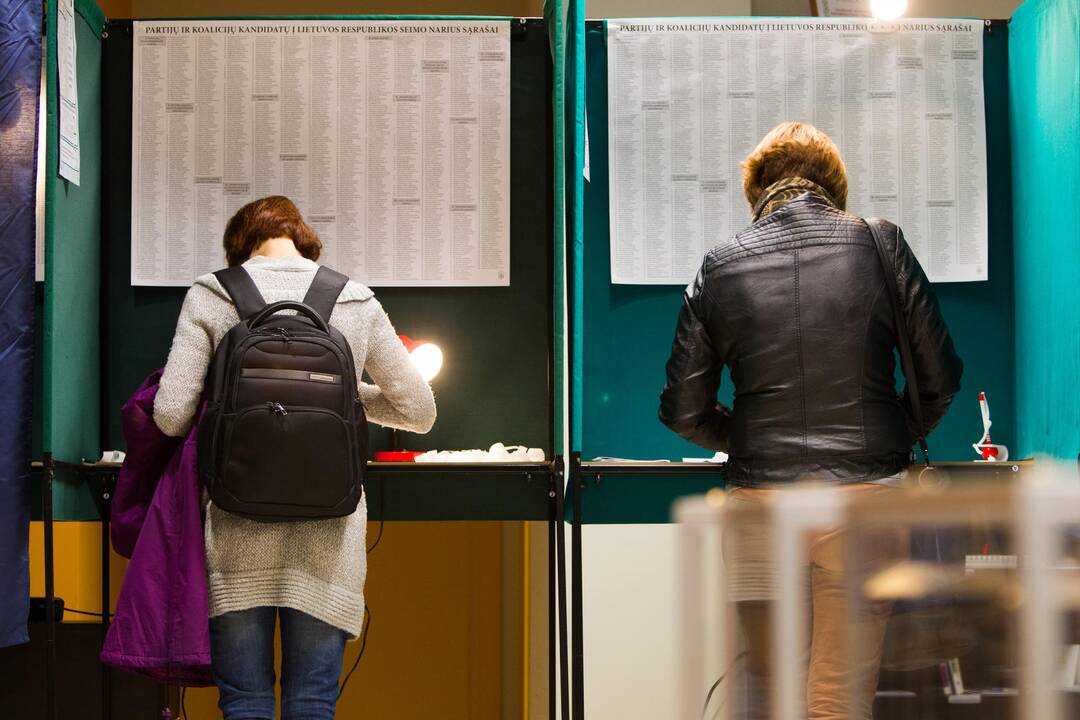 Ar balsuoti, jei neišsirenku už ką?