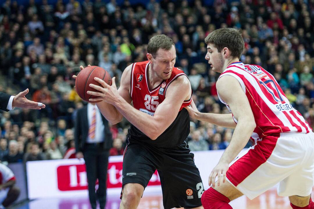 Europos taurė: "Lietuvos rytas" - "Crvena Zvezda" 82:80