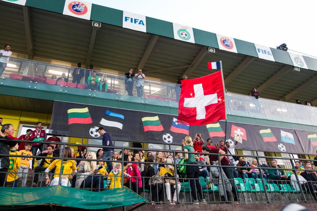 Europos futbolo čempionato atranka: Lietuva - Šveicarija