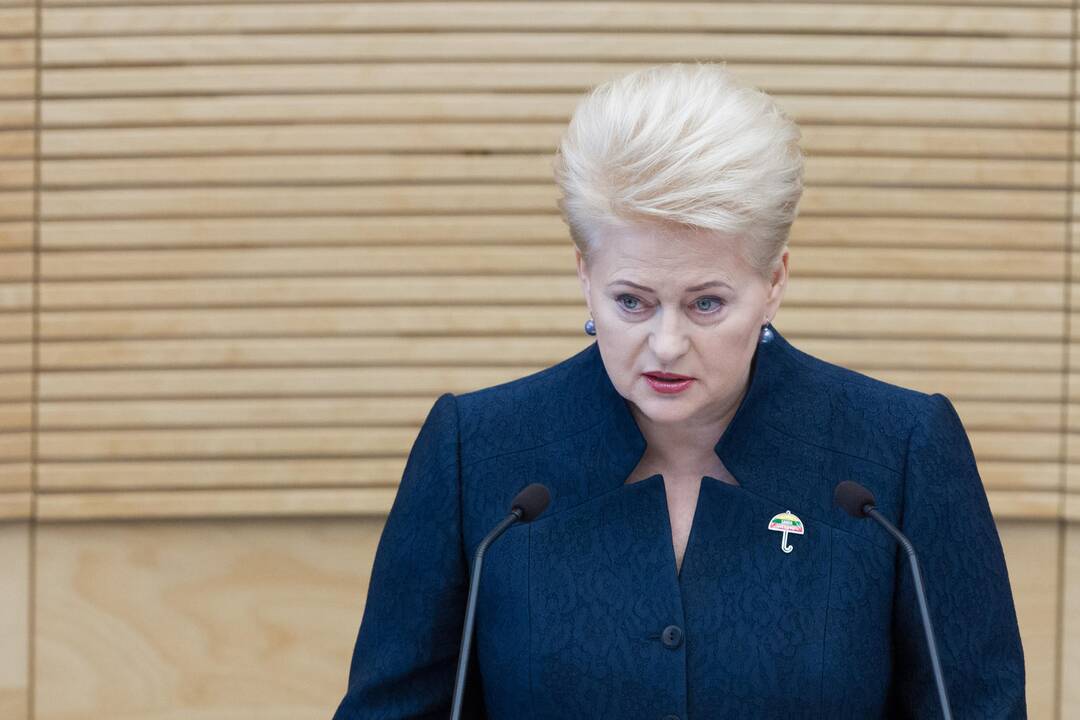 Seime – prezidentės siūlymas riboti valstybės įmonių vadovų kadencijas