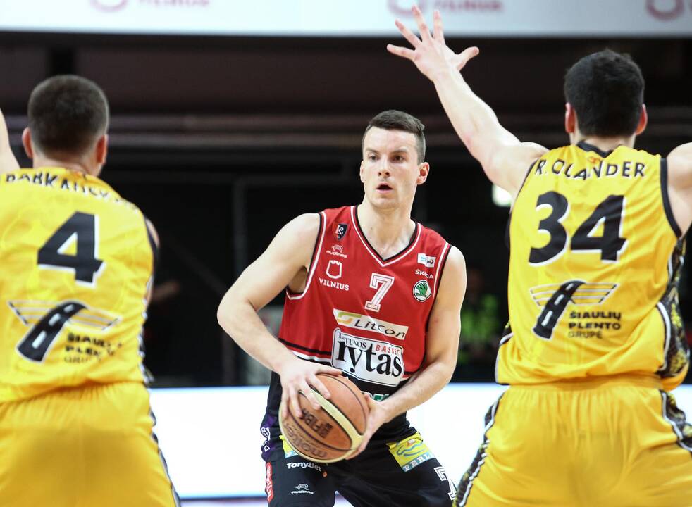 LKL ketvirtfinalis: "Lietuvos rytas" - "Šiauliai"